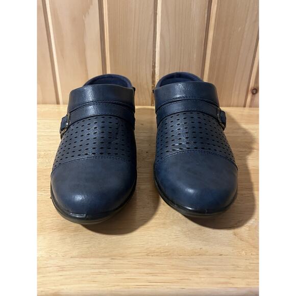 Easy Street Women's Cleveland Clog Dark Blue 9-1/2 - Picture 3 of 11